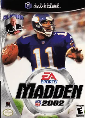 Madden NFL 2002 box cover front